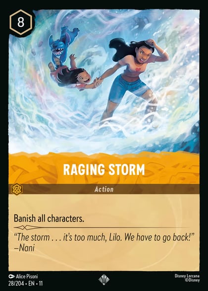 Raging Storm, Winterspell 28/204