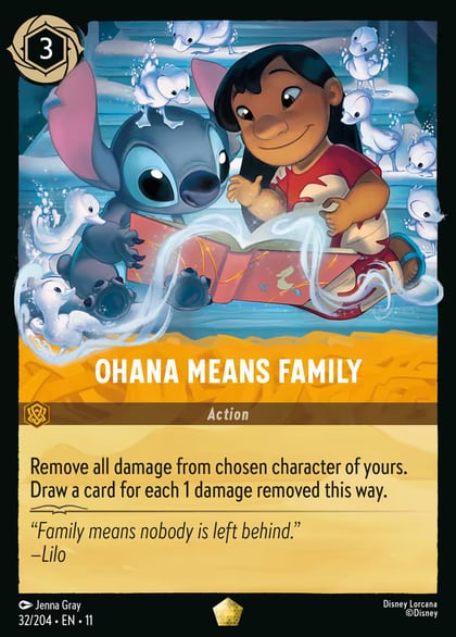 Ohana Means Family, Winterspell 32/204