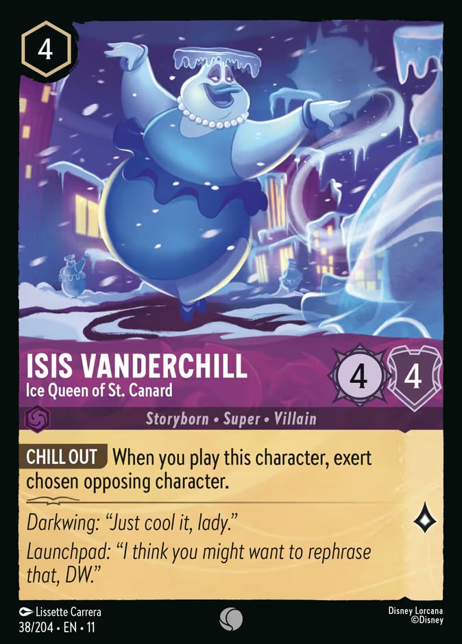 Isis Vanderchill - Ice Queen of St. Canard, Winterspell 38/204