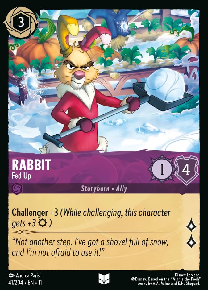 Rabbit - Fed Up, Winterspell 41/204
