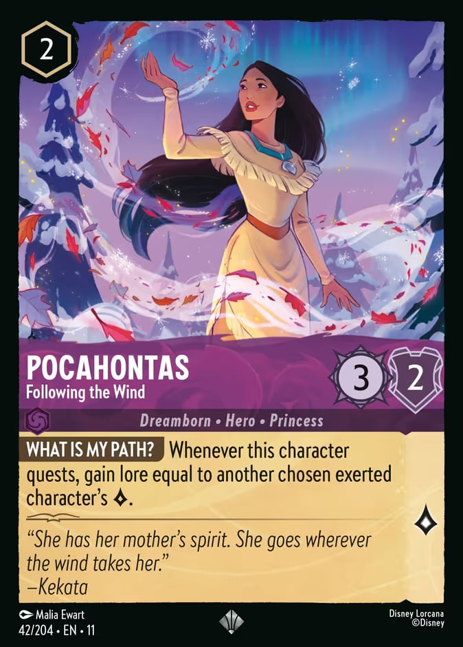 Pocahontas - Following the Wind, Winterspell 42/204