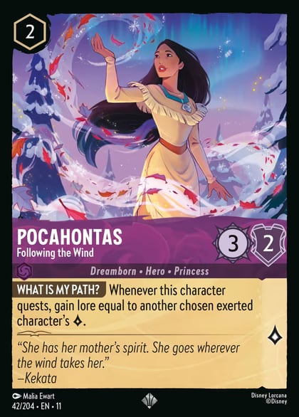 Pocahontas - Following the Wind, Winterspell 42/204