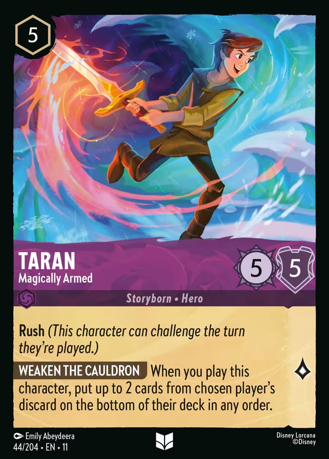 Taran - Magically Armed, Winterspell 44/204