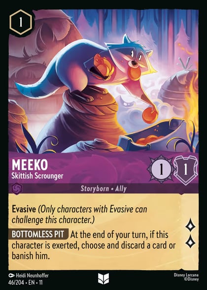 Meeko - Skittish Scrounger, Winterspell 46/204