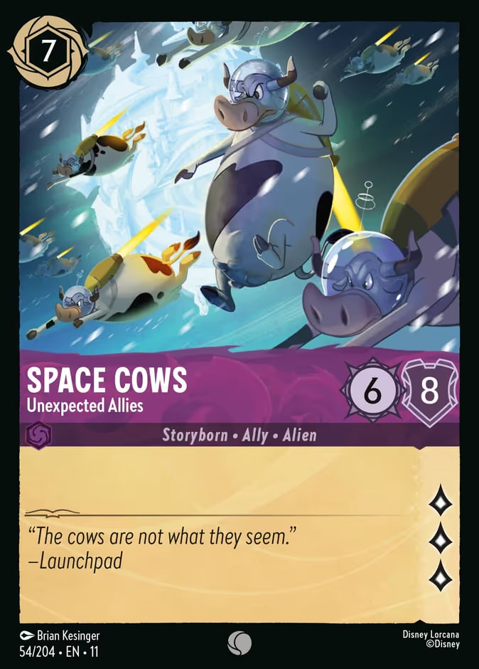 Space Cows - Unexpected Allies, Winterspell 54/204