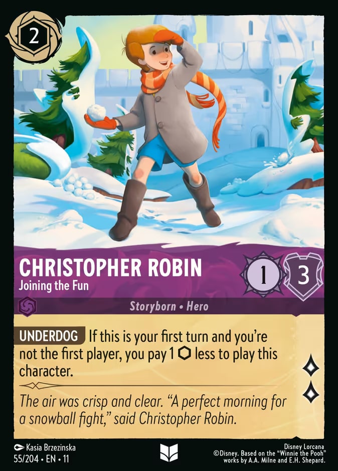 Christopher Robin - Joining the Fun, Winterspell 55/204