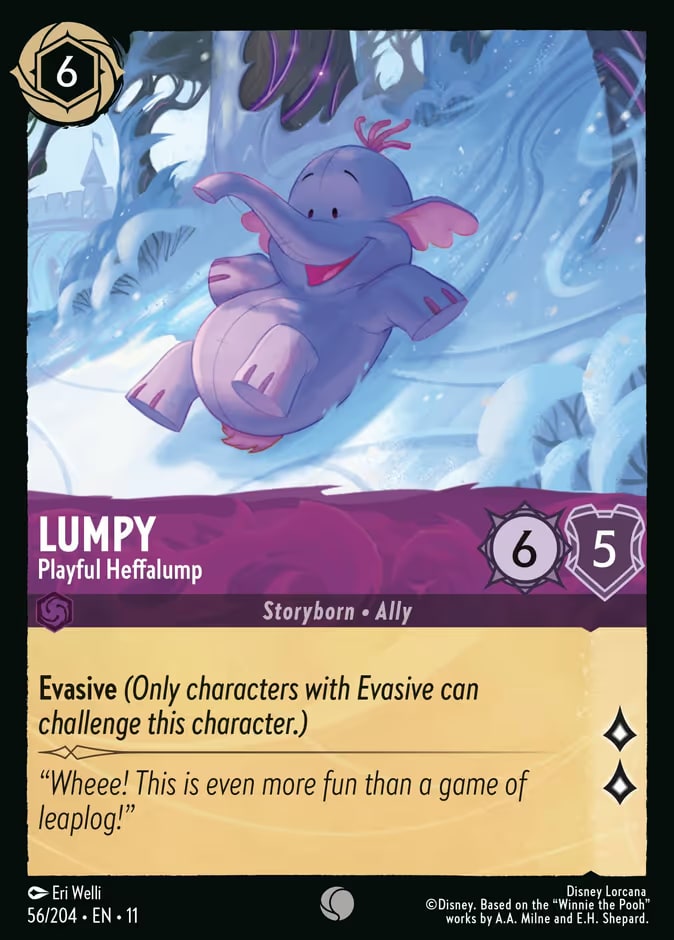 Lumpy - Playful Heffalump, Winterspell 56/204