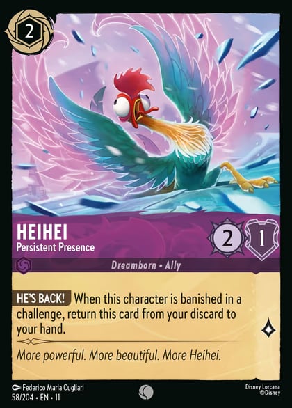 HeiHei - Persistent Presence, Winterspell 58/204