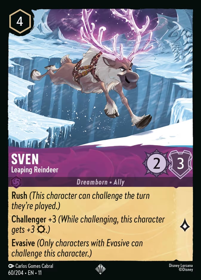 Sven - Leaping Reindeer, Winterspell 60/204