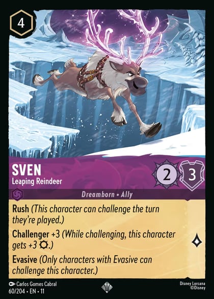 Sven - Leaping Reindeer, Winterspell 60/204