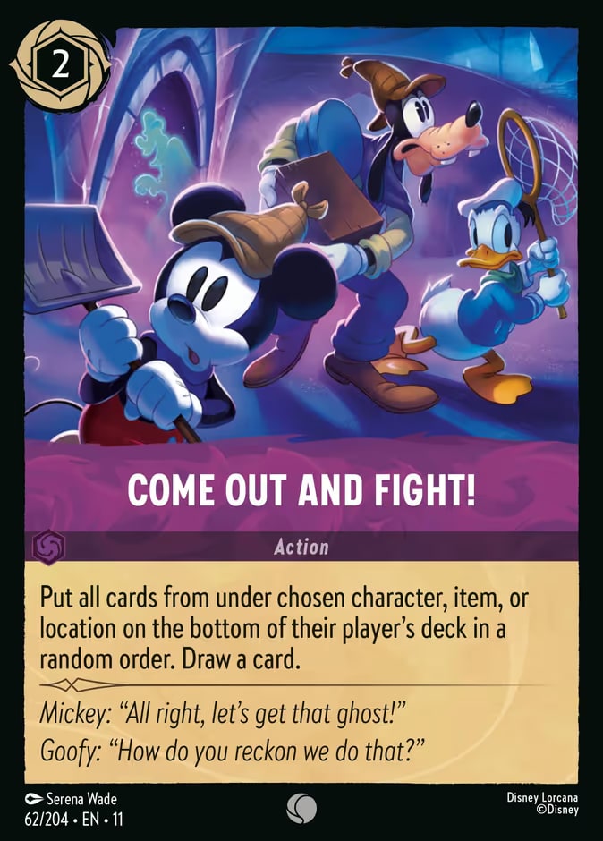 Come Out and Fight!, Winterspell 62/204