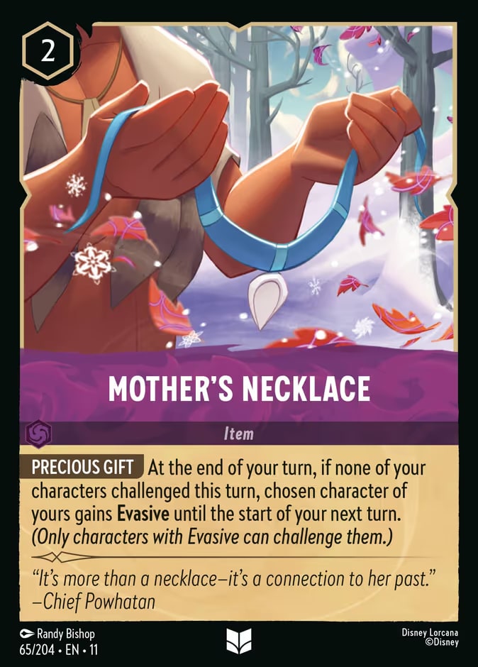 Mother's Necklace, Winterspell 65/204