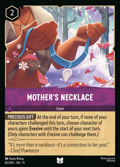 Mother's Necklace, Winterspell 65/204