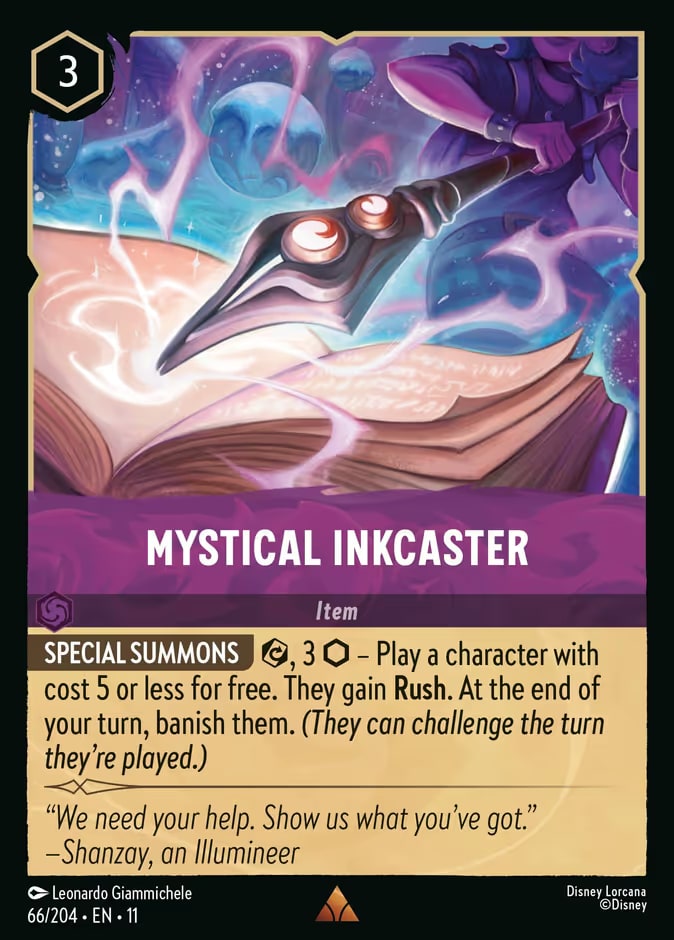 Mystical Inkcaster, Winterspell 66/204