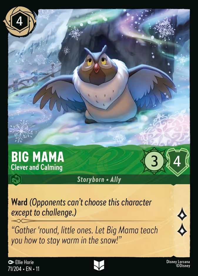 Big Mama - Clever and Calming, Winterspell 71/204