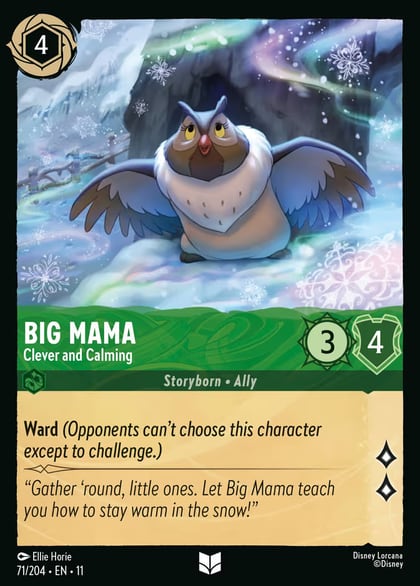 Big Mama - Clever and Calming, Winterspell 71/204