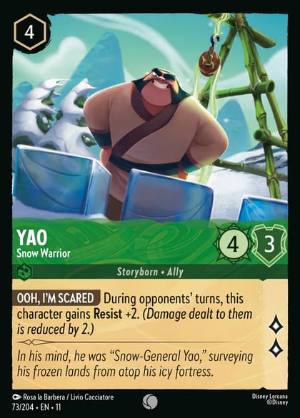 Yao - Snow Warrior, Winterspell 73/204