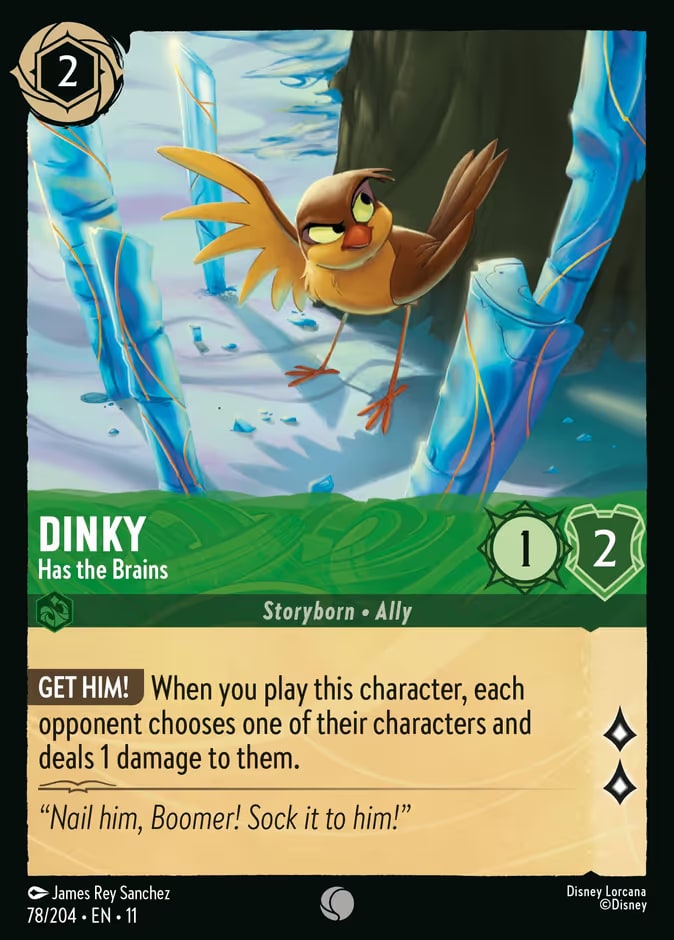 Dinky - Has the Brains, Winterspell 78/204