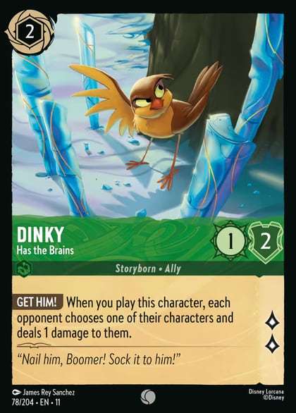 Dinky - Has the Brains, Winterspell 78/204