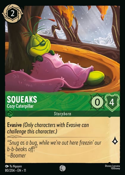 Squeaks - Cozy Caterpillar, Winterspell 80/204