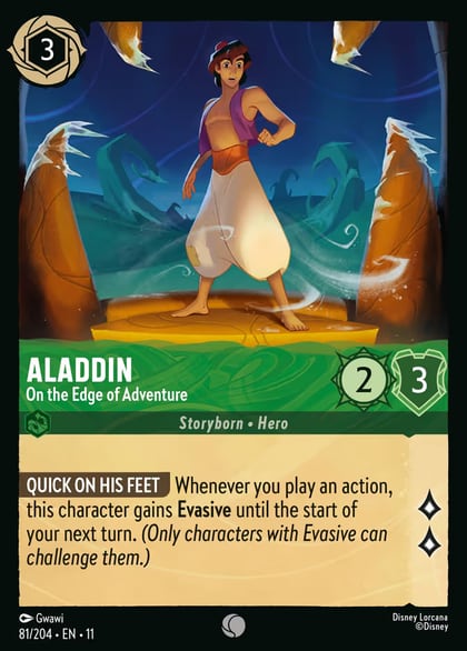 Aladdin - On the Edge of Adventure, Winterspell 81/204