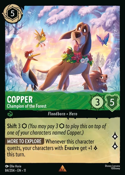 Copper - Champion of the Forest, Winterspell 84/204