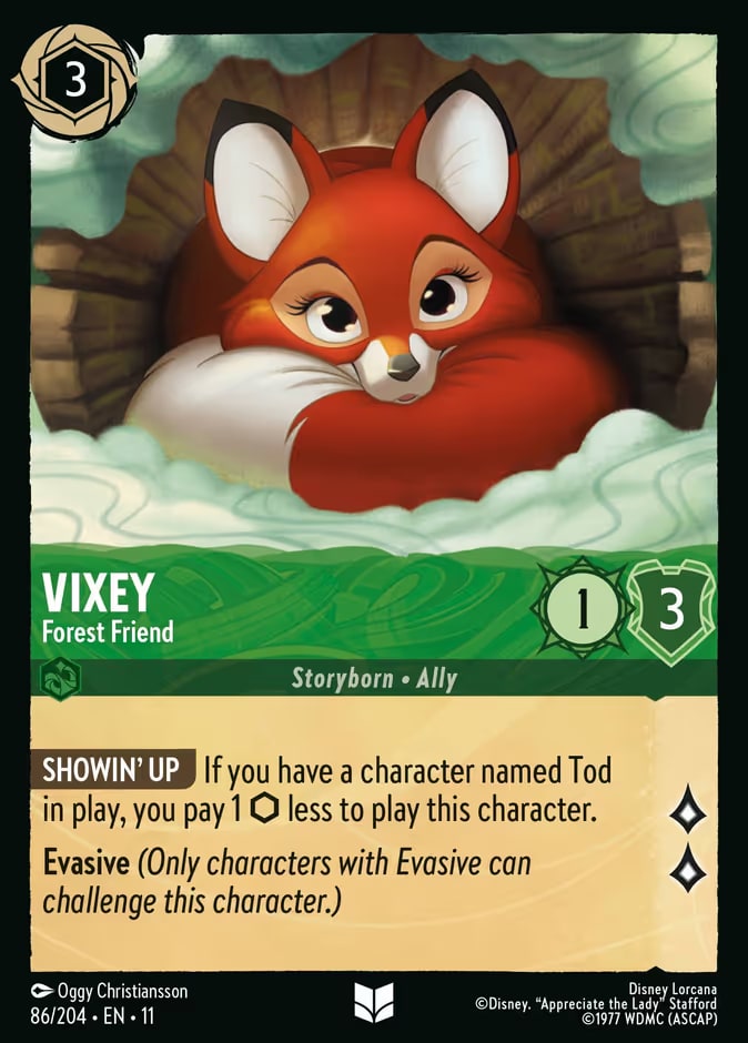 Vixey - Forest Friend, Winterspell 86/204