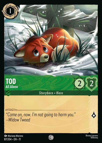Tod - All Alone, Winterspell 87/204