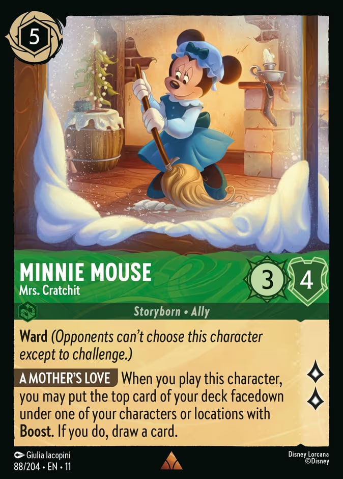 Minnie Mouse - Mrs. Cratchit, Winterspell 88/204