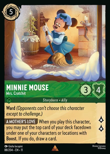 Minnie Mouse - Mrs. Cratchit, Winterspell 88/204