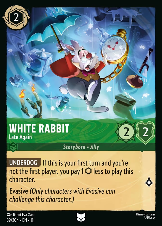 White Rabbit - Late Again, Winterspell 89/204