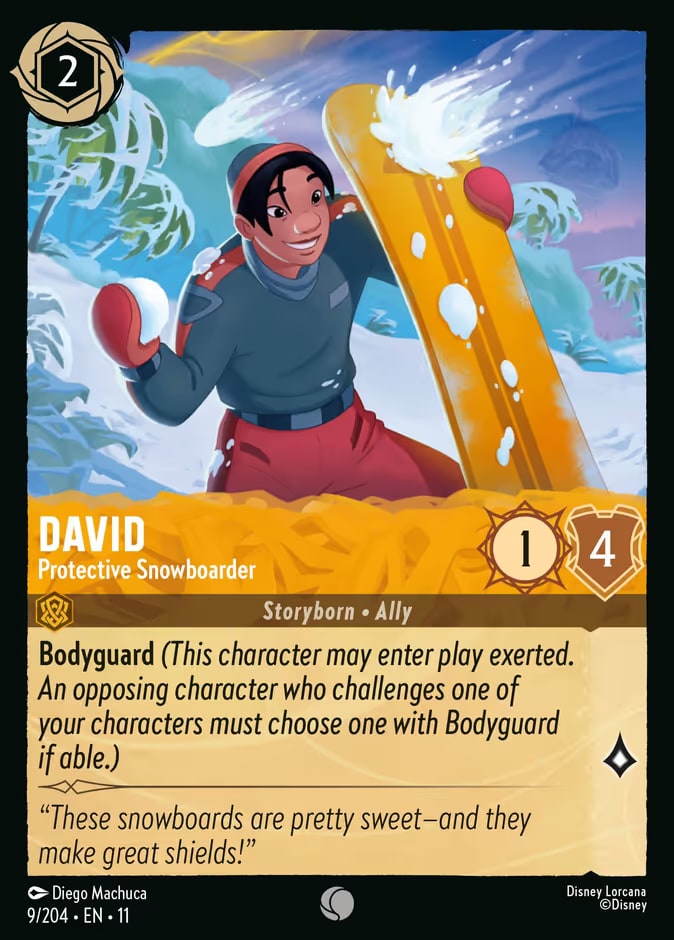 David - Protective Snowboarder, Winterspell 9/204