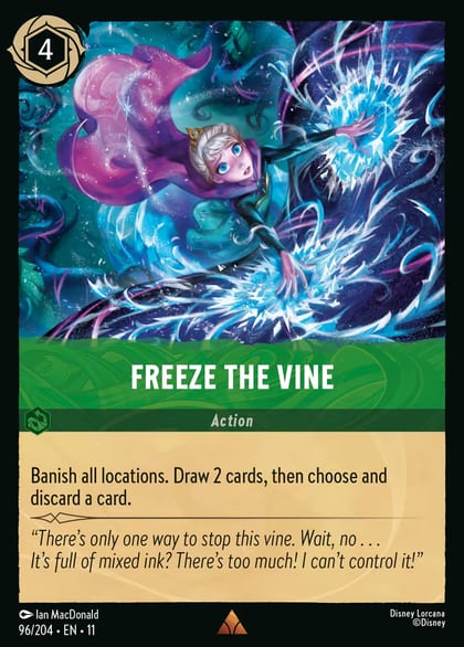 Freeze the Vine, Winterspell 96/204