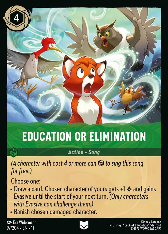 Education or Elimination, Winterspell 97/204