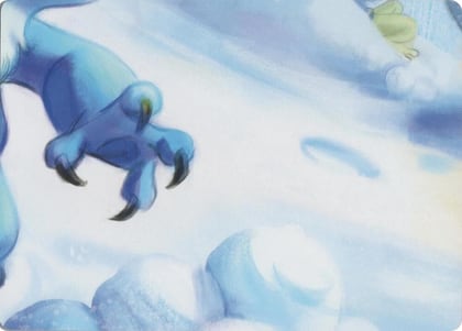 Winterspell Snowball Fight Puzzle Insert (Bottom Middle), Winterspell P682943