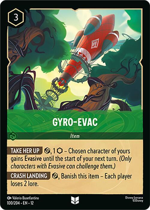 Gyro-Evac, Wilds Unknown 100/204