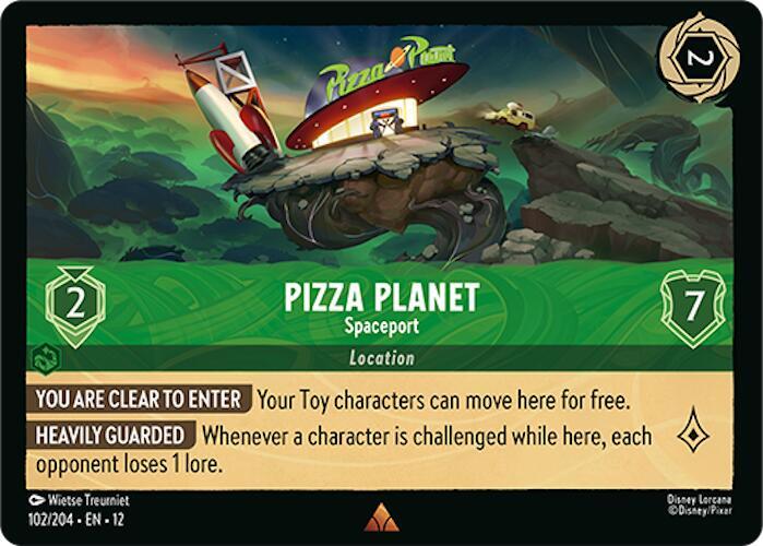 Pizza Planet - Spaceport, Wilds Unknown 102/204