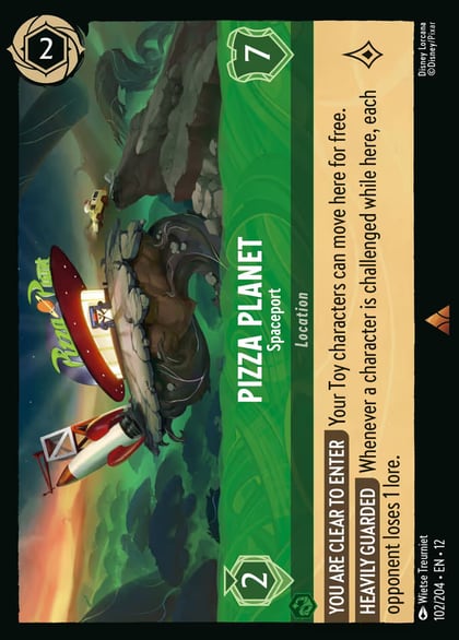 Pizza Planet - Spaceport, Wilds Unknown 102/204