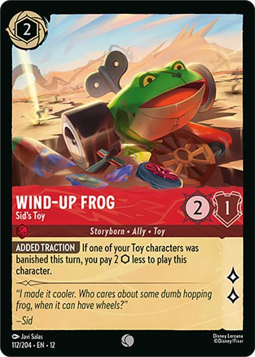 Wind-Up Frog - Sid's Toy, Wilds Unknown 112/204