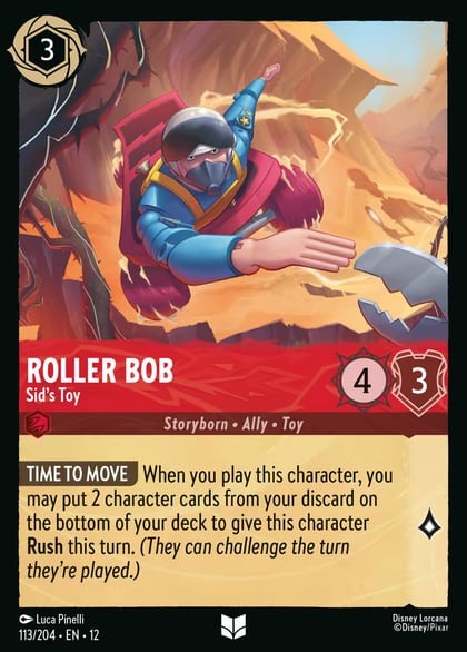Roller Bob - Sid's Toy, Wilds Unknown 113/204