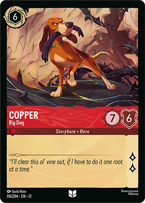 Copper - Big Dog, Wilds Unknown 116/204