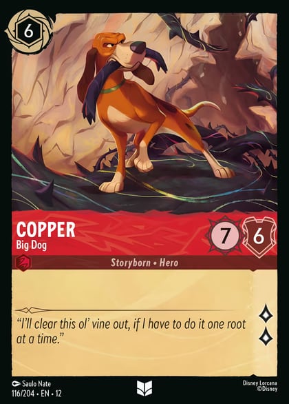 Copper - Big Dog, Wilds Unknown 116/204