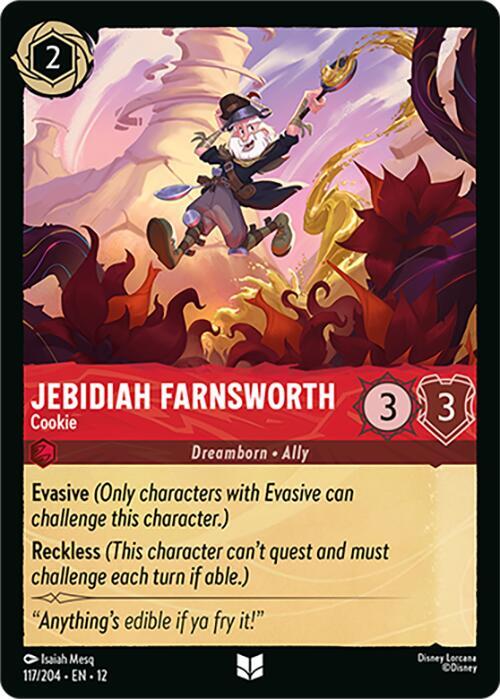 Jebidiah Farnsworth - Cookie, Wilds Unknown 117/204