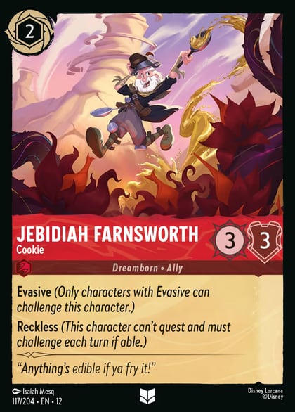 Jebidiah Farnsworth - Cookie, Wilds Unknown 117/204