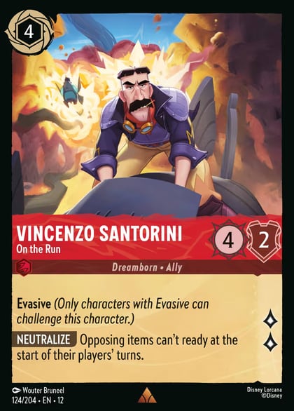 Vincenzo Santorini - On the Run, Wilds Unknown 124/204