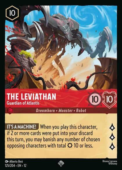 The Leviathan - Guardian of Atlantis, Wilds Unknown 125/204