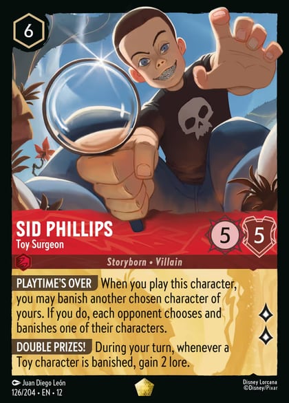 Sid Phillips - Toy Surgeon, Wilds Unknown 126/204