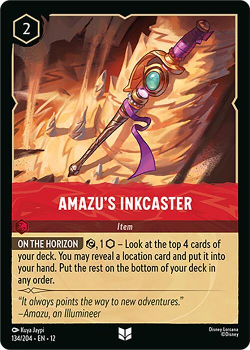 Amazu's Inkcaster, Wilds Unknown 134/204