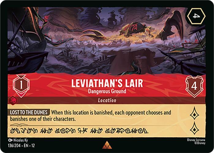 Leviathan's Lair - Dangerous Ground, Wilds Unknown 136/204