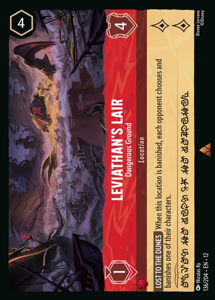 Leviathan's Lair - Dangerous Ground, Wilds Unknown 136/204